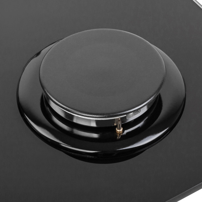 Варильна поверхня газова на склі WEILOR GG 634 BL