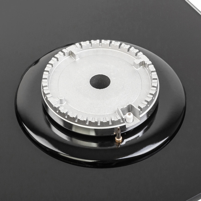 Варильна поверхня газова на склі WEILOR GG 634 BL