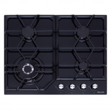 Варильна поверхня газова на склі WEILOR GG W 604 BL