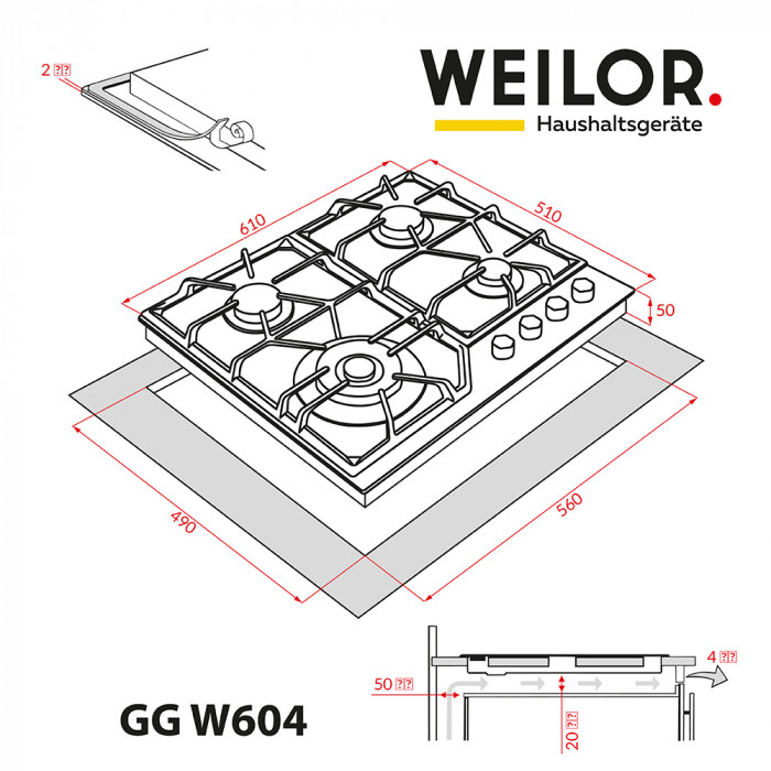 Weilor GG W 604 WH