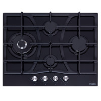 Варильна поверхня газова на склі WEILOR GG W 614 BL