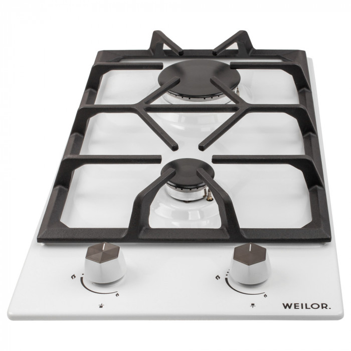 Варильна поверхня газова Domino на металі WEILOR GM 304 WH