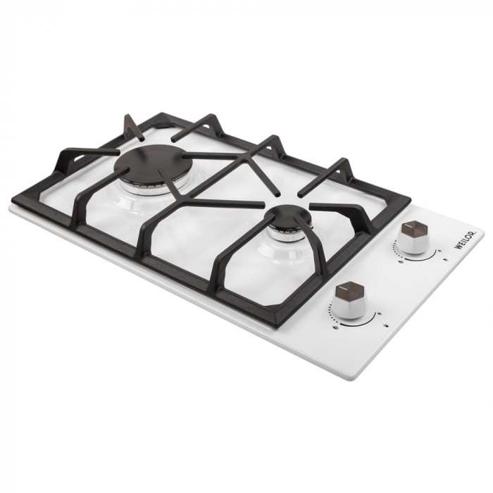 Варильна поверхня газова Domino на металі WEILOR GM 304 WH