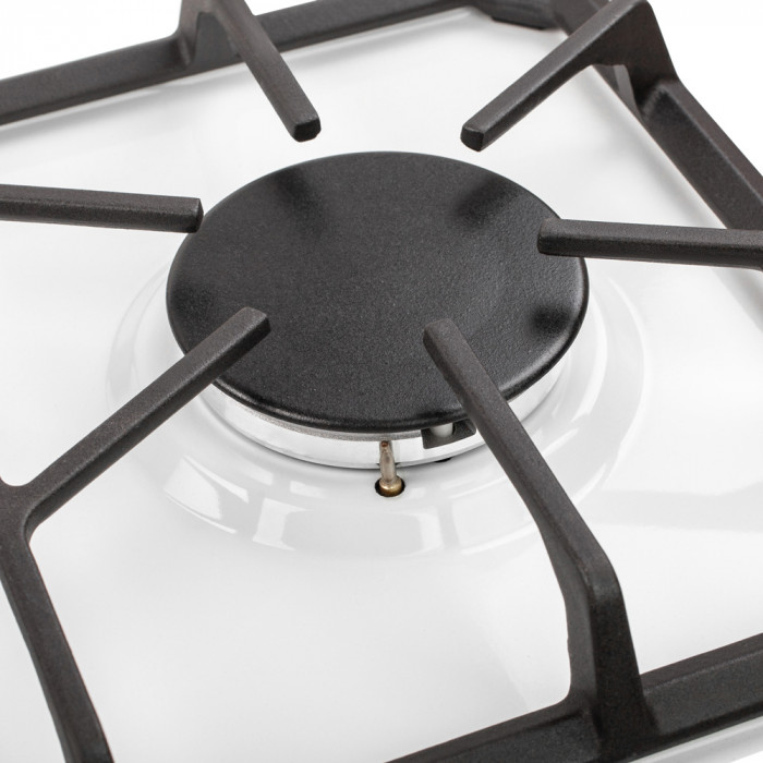 Варильна поверхня газова Domino на металі WEILOR GM 304 WH