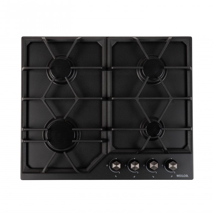 Варильна поверхня газова на металі WEILOR GM 604 BL