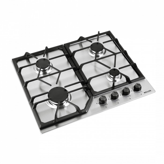 Варильна поверхня газова на металі WEILOR GM 604 SS