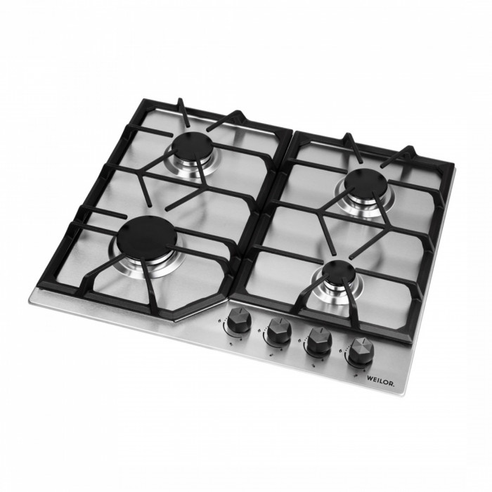 Варильна поверхня газова на металі WEILOR GM 604 SS