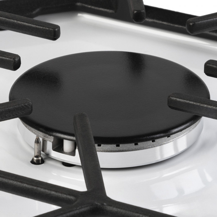 Варильна поверхня газова на металі WEILOR GM 604 WH