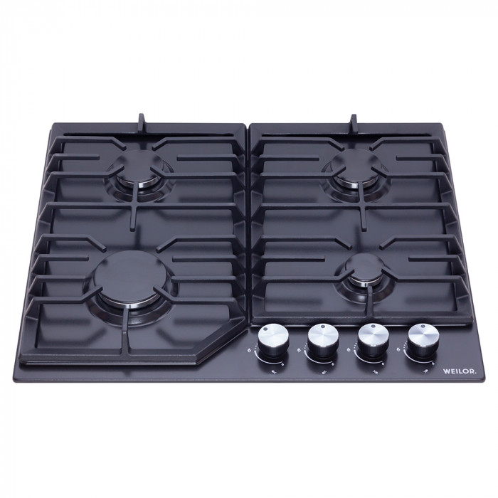 Варильна поверхня газова на металі WEILOR GM 624 BL