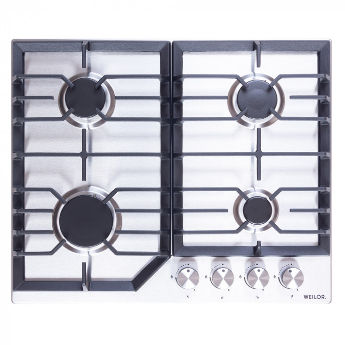 Варильна поверхня газова на металі WEILOR GM 624 SS