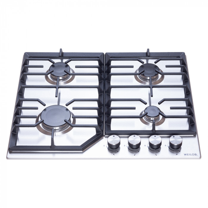 Варильна поверхня газова на металі WEILOR GM 624 SS