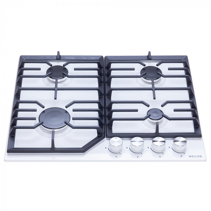 Варильна поверхня газова на металі WEILOR GM 624 WH