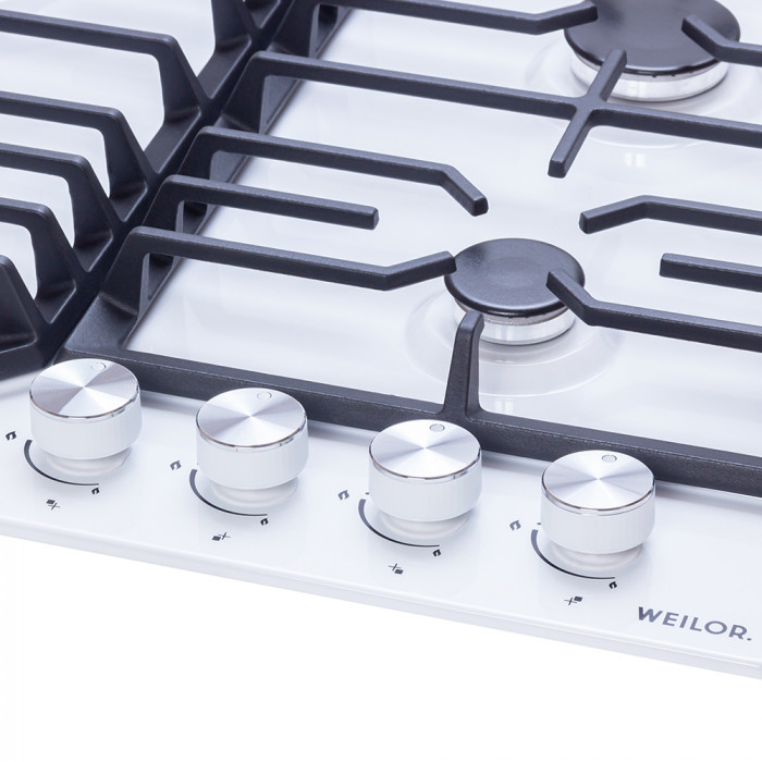 Варильна поверхня газова на металі WEILOR GM 624 WH