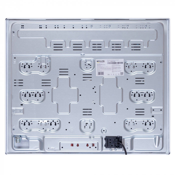 Варильна поверхня газова на металі WEILOR GM 624 WH