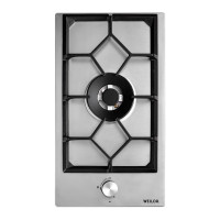 Варильна поверхня газова Domino на металі WEILOR GM W 314 SS