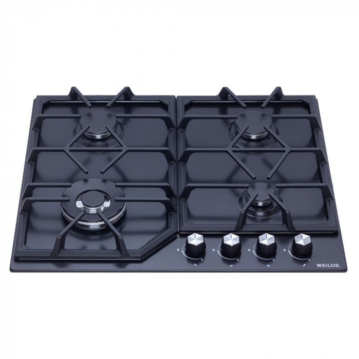 Варильна поверхня газова на металі WEILOR GM W 604 BL