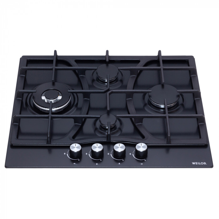 Варильна поверхня газова на металі WEILOR GM W 614 BL