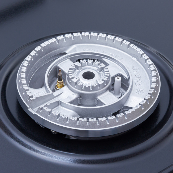 Варильна поверхня газова на металі WEILOR GM W 614 BL