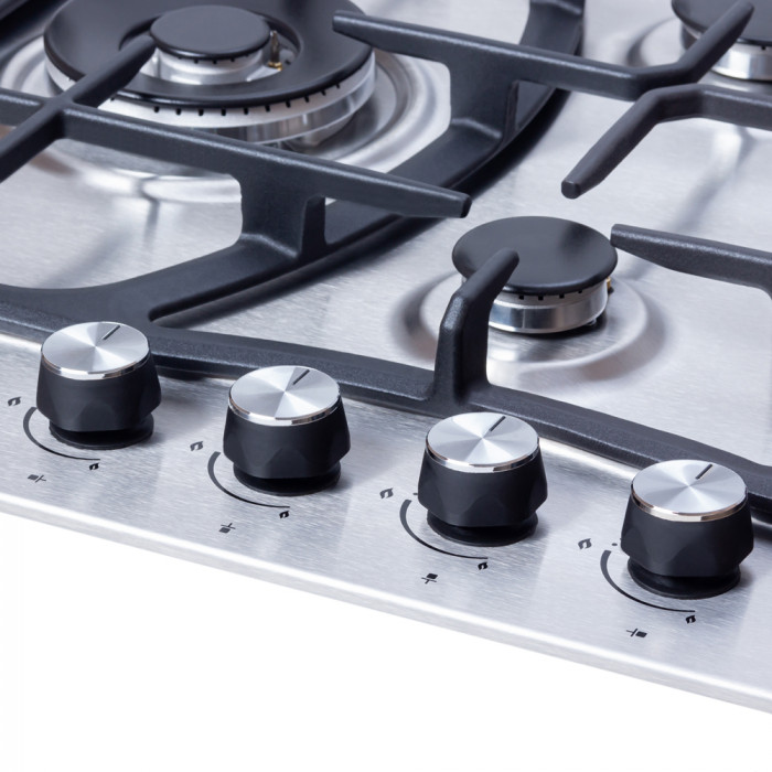 Варильна поверхня газова на металі WEILOR GM W 614 SS