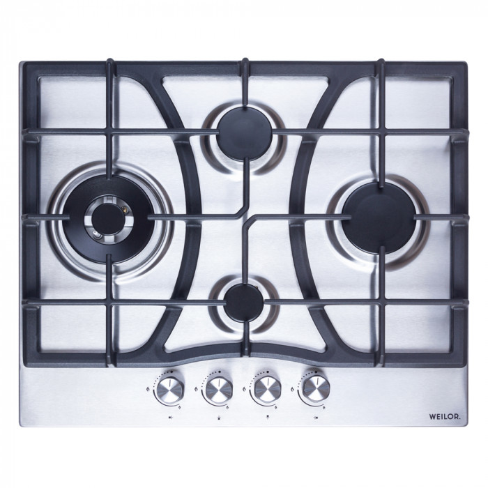 Варильна поверхня газова на металі WEILOR GM W 614 SS