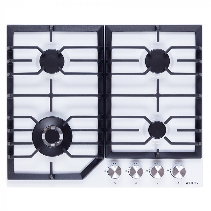 Варильна поверхня газова на металі WEILOR GM W 624 WH