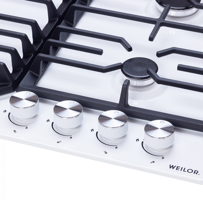 Варильна поверхня газова на металі WEILOR GM W 624 WH
