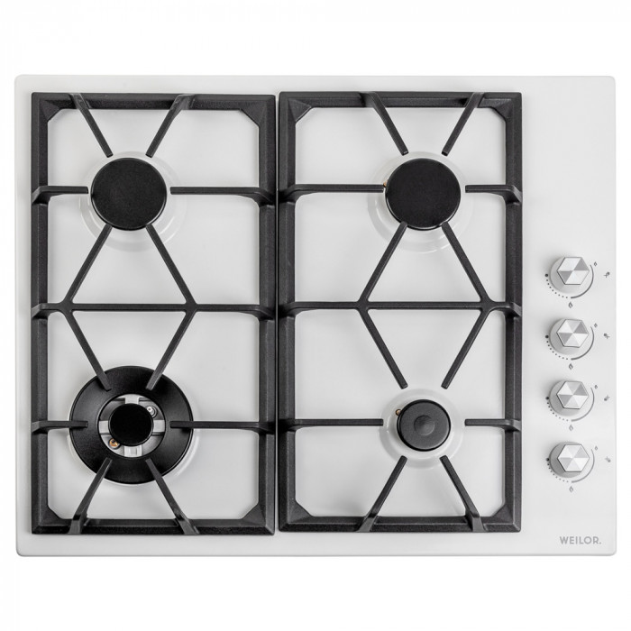 Варильна поверхня газова на металі WEILOR GM W 634 WH