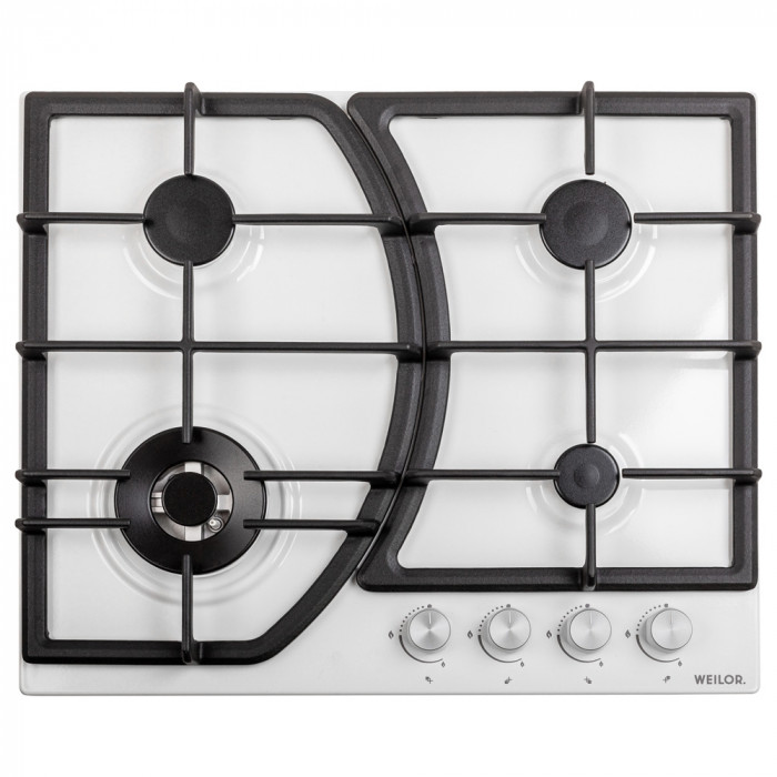 Варильна поверхня газова на металі WEILOR GM W 644 WH