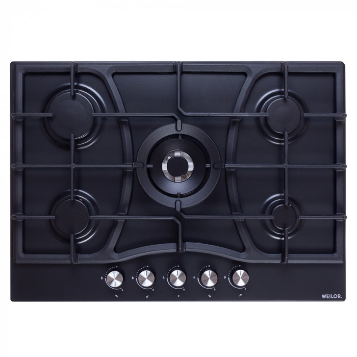 Варильна поверхня газова на металі WEILOR GM W 714 BL