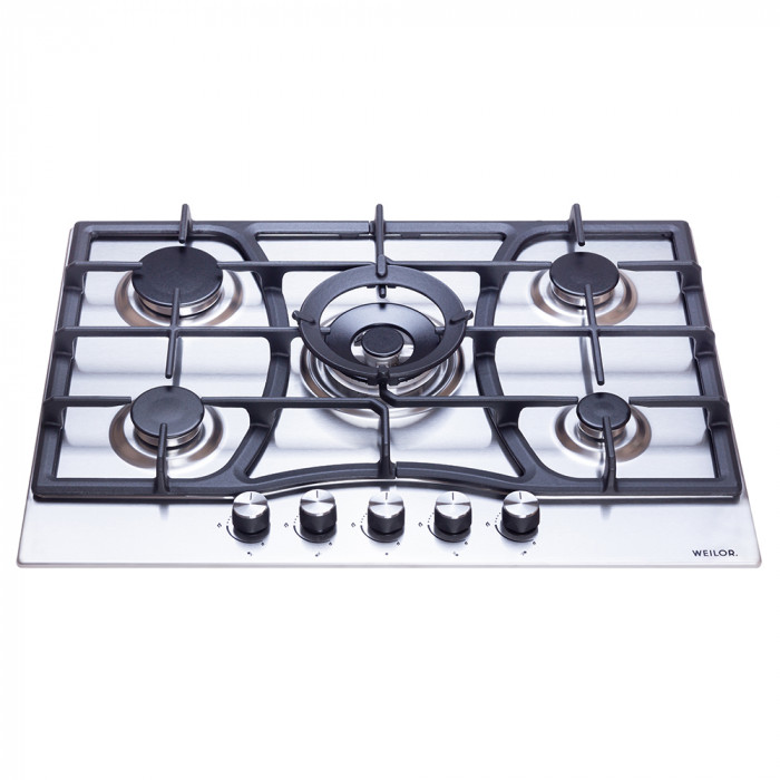 Варильна поверхня газова на металі WEILOR GM W 714 SS