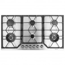 Поверхность газовая на металле WEILOR GM W 904 SS