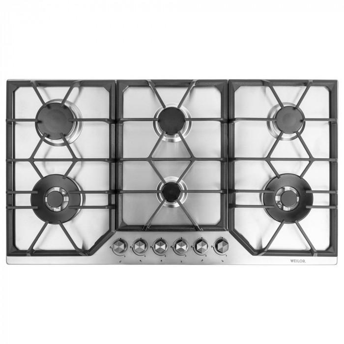 Поверхность газовая на металле WEILOR GM W 904 SS