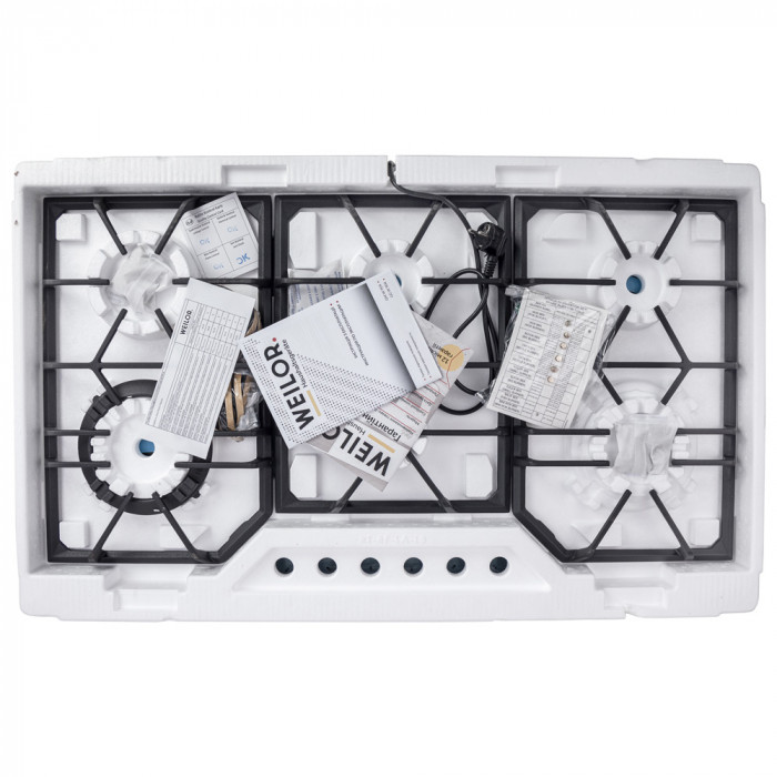 Поверхность газовая на металле WEILOR GM W 904 SS