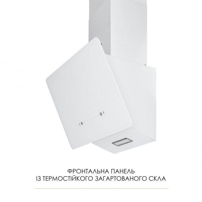 Витяжка декоративна похила WEILOR AURA WDS 63 WHITE