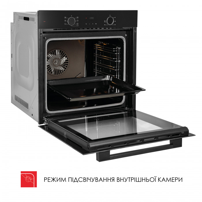 Духова шафа електрична WEILOR FDO6F71BK