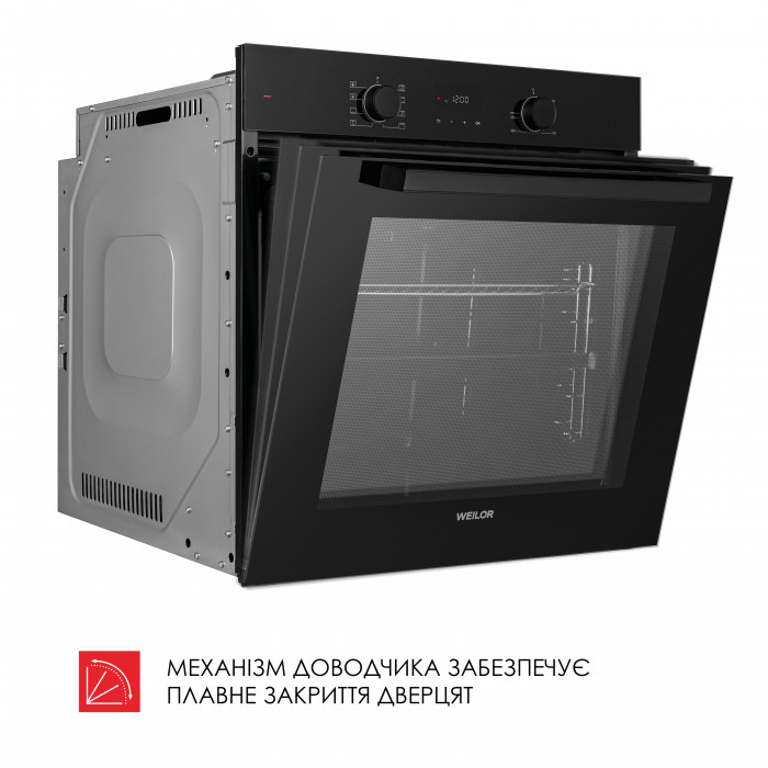 Духова шафа електрична WEILOR FDO6F82BK