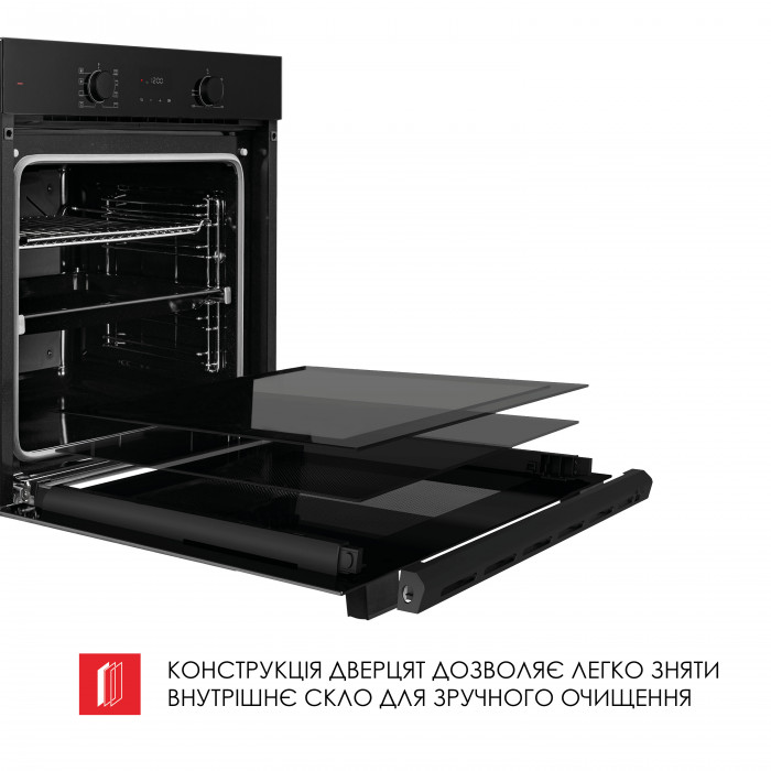 Духова шафа електрична WEILOR FDO6F82BK