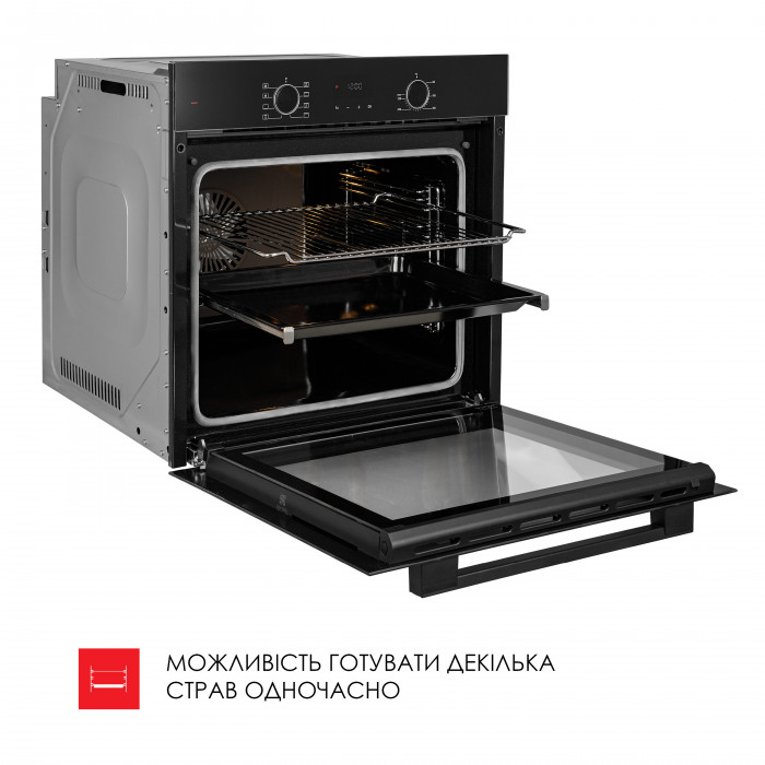 Духова шафа електрична WEILOR FDO6F82BK