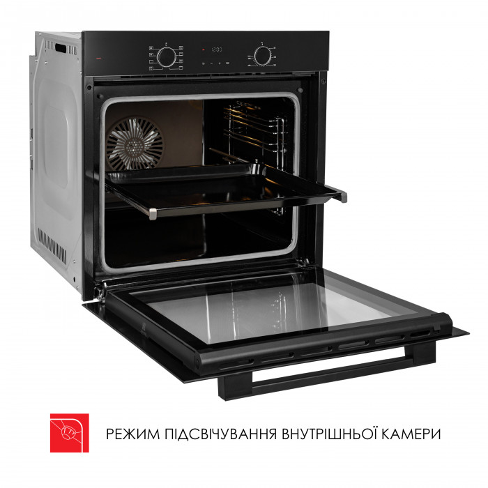 Духова шафа електрична WEILOR FDO6F82BK