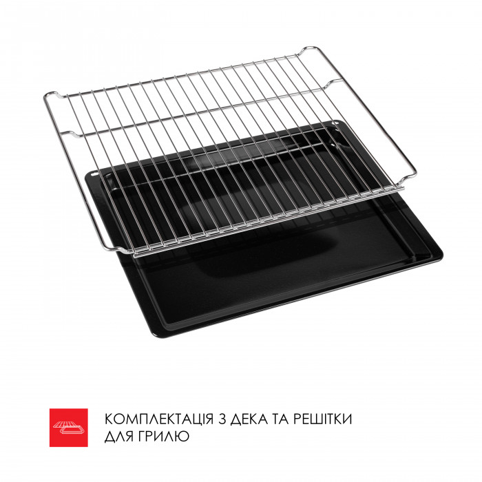 Духова шафа електрична WEILOR FDO6F82BK