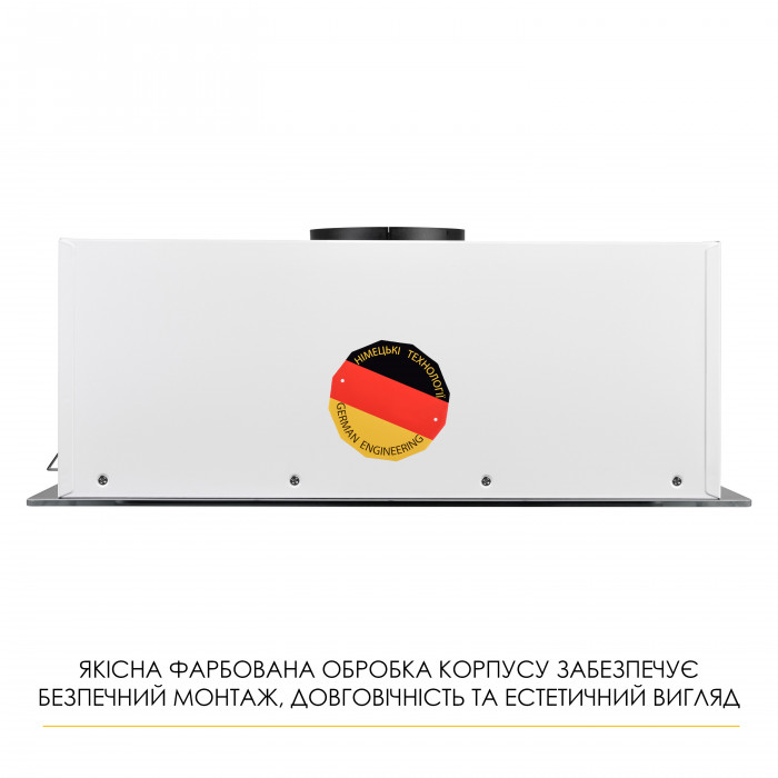 Витяжка повновбудована WEILOR LUMINA WBG 69 WHITE SILENCE