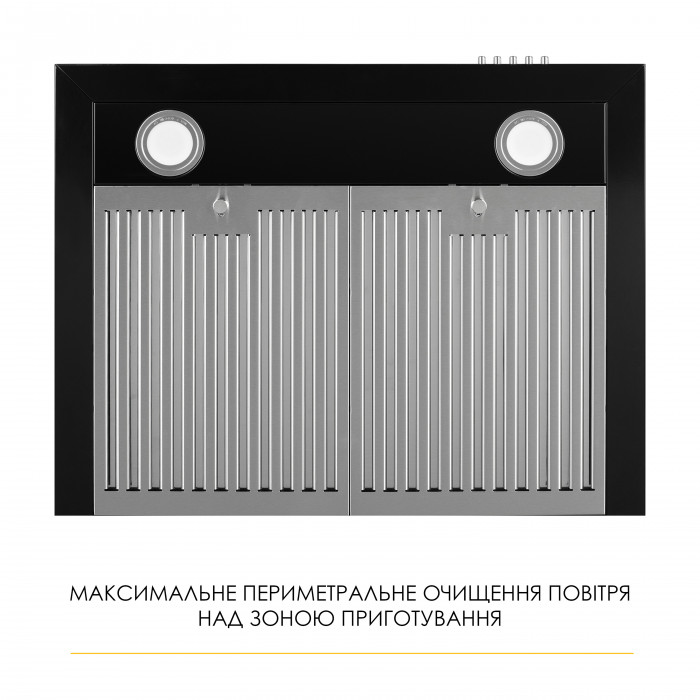 Витяжка декоративна Т-подібна WEILOR MIST WTX 68 BLACK