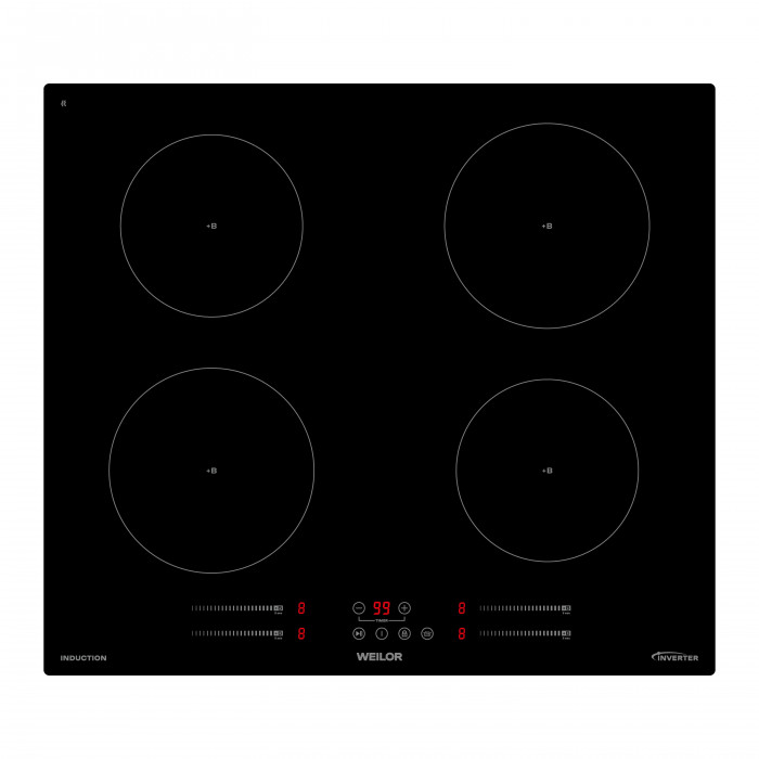 Поверхня індукційна WEILOR WIS 643 BLACK